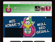 Tablet Screenshot of karnevalwasungen.de